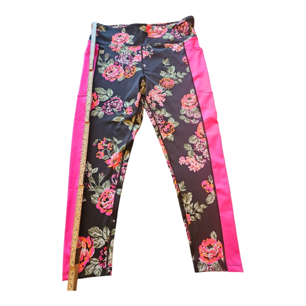 XL women's Brave by lularoe floral leggings with pockets